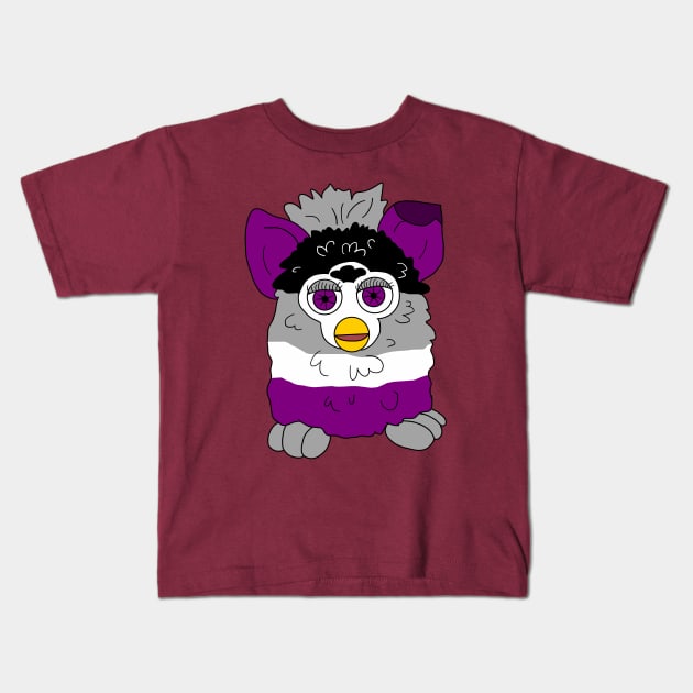 Furb-Ace Kids T-Shirt by AmyNewBlue